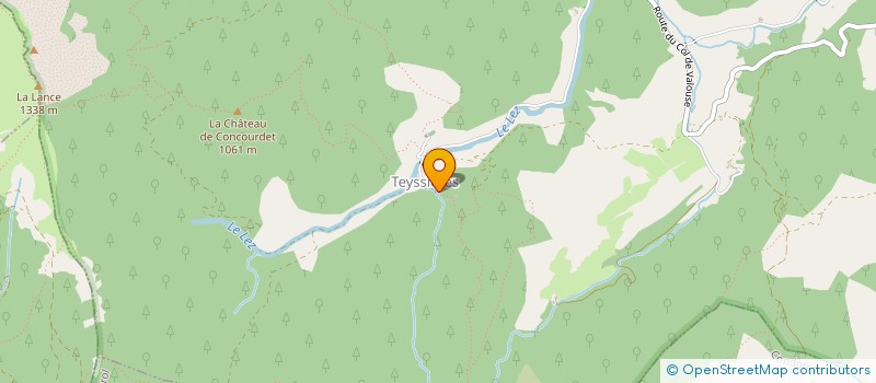 localisation de l'entreprise MONSIEUR DANIEL FREYBURGER  MONTJOUX