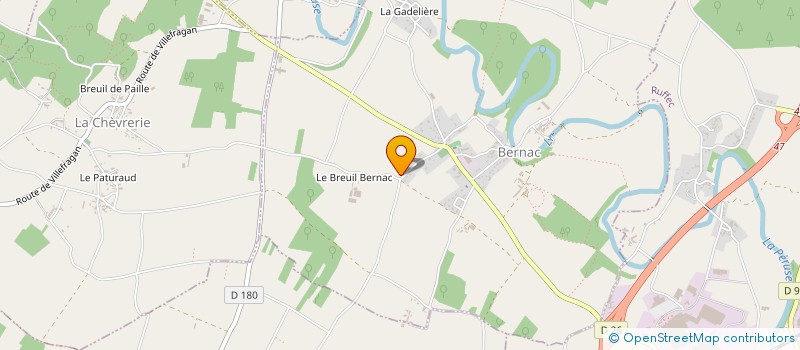 localisation de l'entreprise MONSIEUR DANIEL FRITSCH à BIOUSSAC