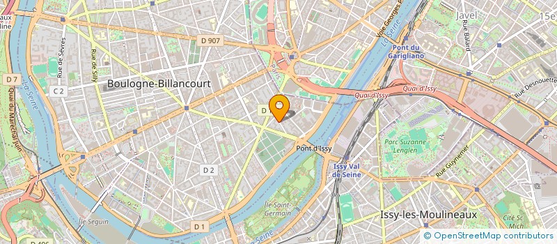 localisation de l'entreprise MONSIEUR DANIEL FUCHS à BOULOGNE BILLANCOURT