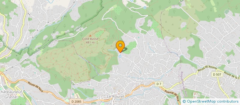 localisation de l'entreprise MONSIEUR DANIEL FUCHSER  LE ROURET