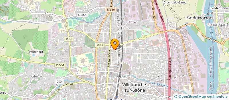 localisation de l'entreprise MONSIEUR DANIEL FULEKI à VILLEFRANCHE-SUR-SAONE