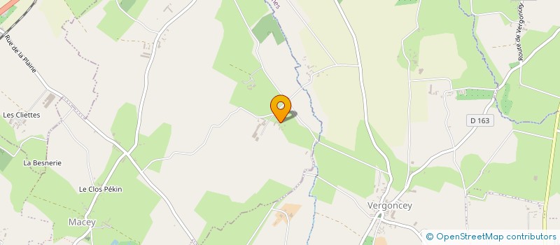 localisation de l'entreprise MONSIEUR DANIEL FURCY  SERVON