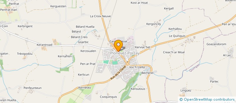 localisation de l'entreprise MONSIEUR DANIEL GADONNA  PLOMODIERN