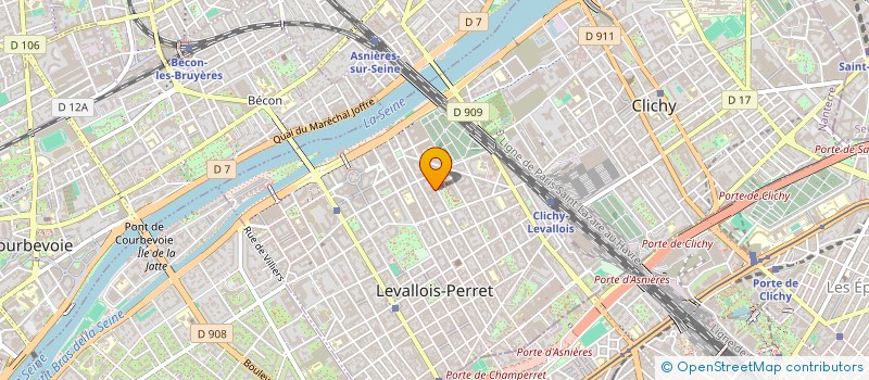 localisation de l'entreprise MONSIEUR DANIEL GADONNAUD à LEVALLOIS-PERRET