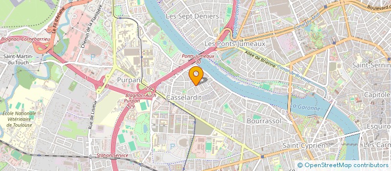 localisation de l'entreprise MONSIEUR DANIEL GAFFIE à TOULOUSE