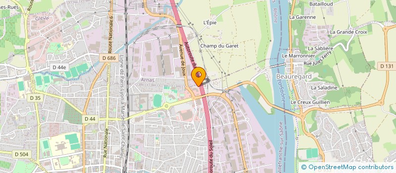 localisation de l'entreprise MONSIEUR DANIEL GAINIER  ARNAS