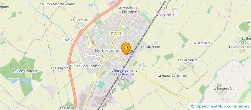 localisation de l'entreprise MONSIEUR DANIEL GALLOT à L'HERBERGEMENT