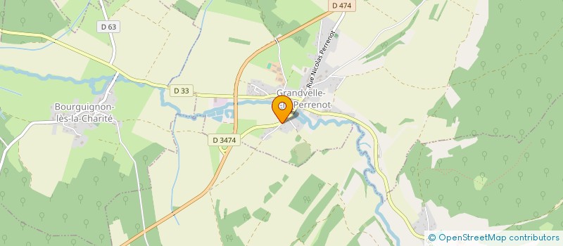 localisation de l'entreprise MONSIEUR DANIEL GALMICHE  GRANDVELLE-ET-LE-PERRENOT