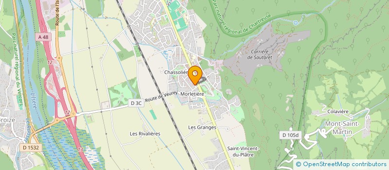 localisation de l'entreprise MONSIEUR DANIEL GAMBERINI à VOREPPE