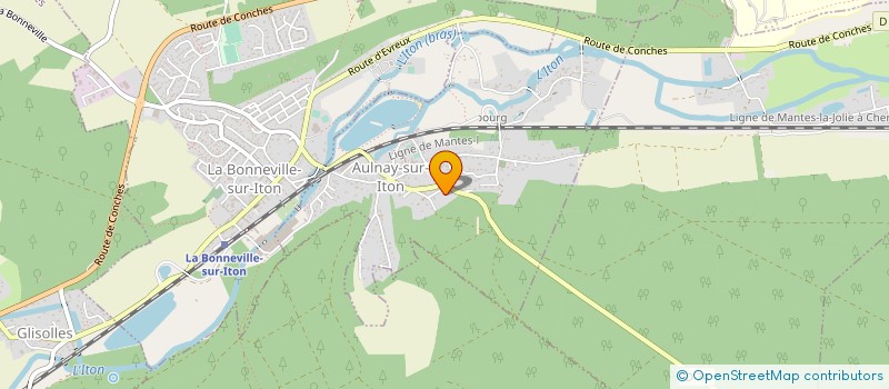 localisation de l'entreprise MONSIEUR DANIEL GANSEMANS  AULNAY-SUR-ITON