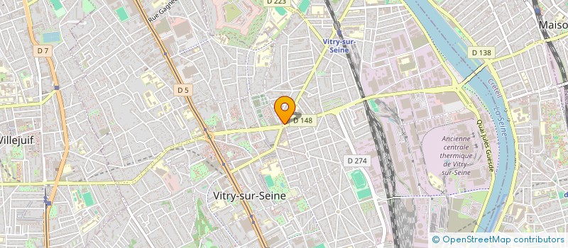 localisation de l'entreprise MONSIEUR DANIEL GARDEBIEN à VITRY-SUR-SEINE