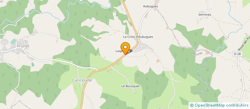 localisation de l'entreprise MONSIEUR DANIEL GARDES à CARLAT
