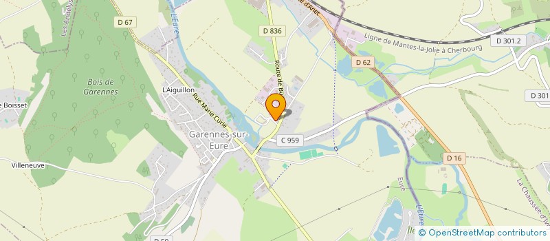 localisation de l'entreprise MONSIEUR DANIEL GARENNE à GARENNES-SUR-EURE