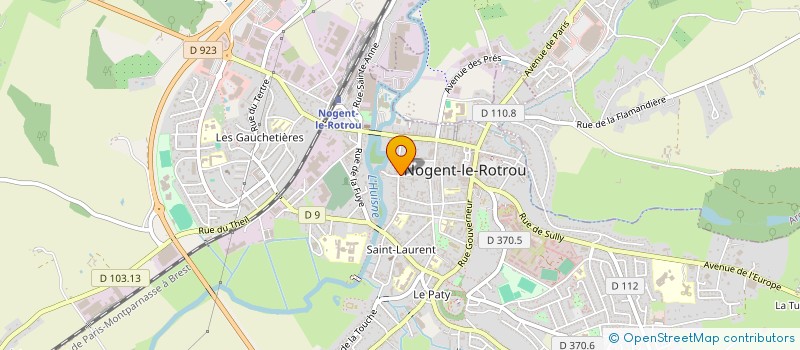 localisation de l'entreprise MONSIEUR DANIEL GARNIER à NOGENT-LE-ROTROU