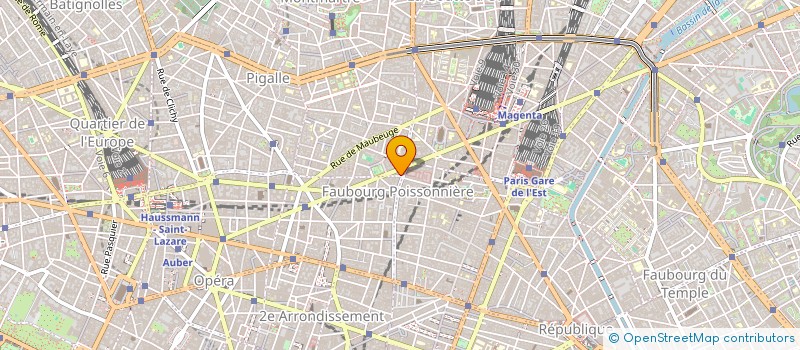 localisation de l'entreprise MONSIEUR DANIEL GASNIER  PARIS