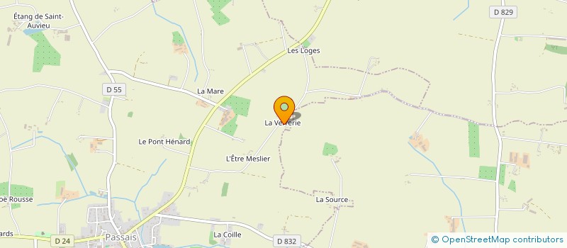 localisation de l'entreprise MONSIEUR DANIEL GAST à SAINT-MARS D EGRENNE
