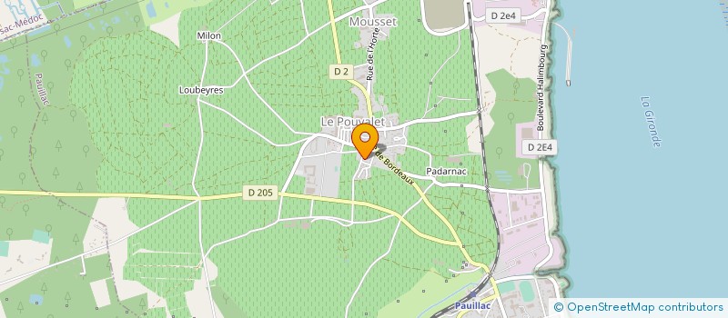 localisation de l'entreprise MONSIEUR DANIEL GASTON à CISSAC-MEDOC