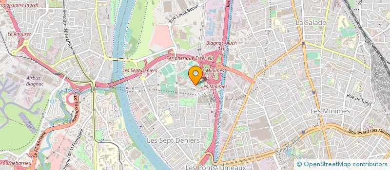 localisation de l'entreprise MONSIEUR DANIEL GAUDINI à TOULOUSE