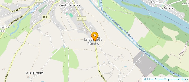 localisation de l'entreprise MONSIEUR DANIEL GAUGUE à CHATILLON-SUR-LOIRE