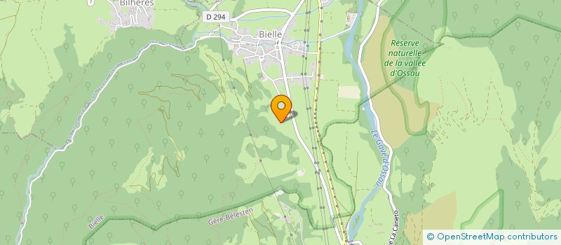 localisation de l'entreprise MONSIEUR DANIEL GAULET  BIELLE