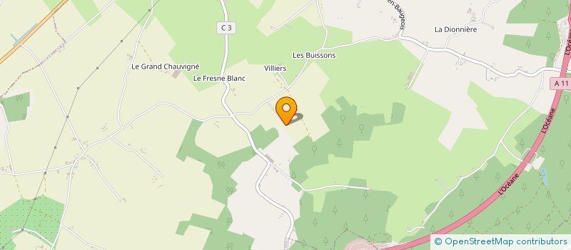 localisation de l'entreprise MONSIEUR DANIEL GAUTIER  LOIRE-AUTHION