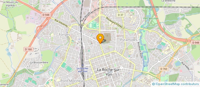 localisation de l'entreprise MONSIEUR DANIEL GAUVIN à LA ROCHE-SUR-YON