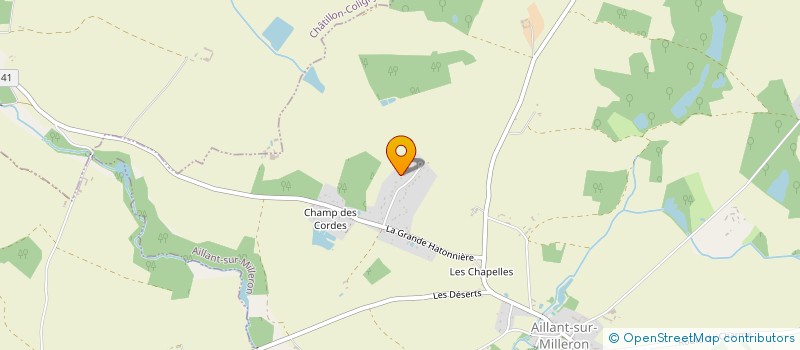 localisation de l'entreprise MONSIEUR DANIEL GAY à CHATILLON-COLIGNY