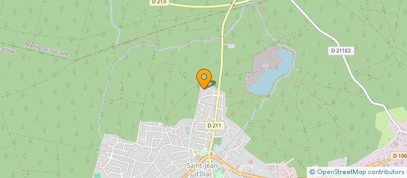 localisation de l'entreprise MONSIEUR DANIEL GAY  SAINT-JEAN-D'ILLAC