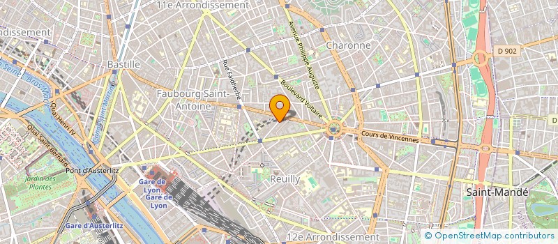 localisation de l'entreprise MONSIEUR DANIEL GE  PARIS