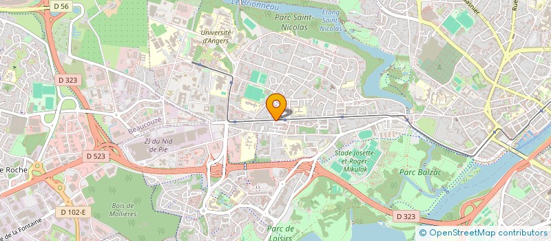 localisation de l'entreprise MONSIEUR DANIEL GEBREHIWET à ANGERS