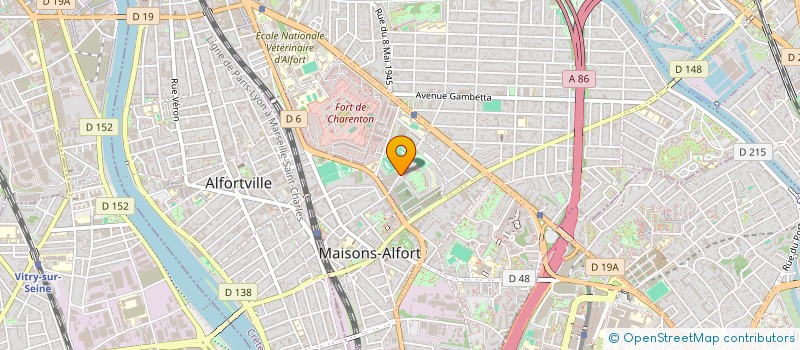 localisation de l'entreprise MONSIEUR DANIEL GEE  MAISONS-ALFORT