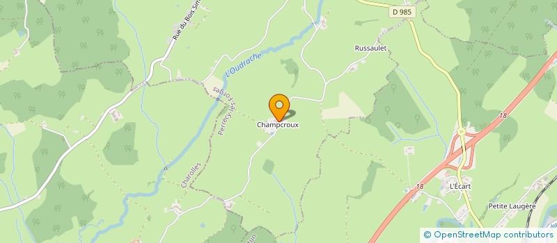 localisation de l'entreprise MONSIEUR DANIEL GELETA  PERRECY-LES-FORGES