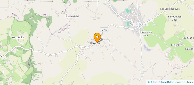 localisation de l'entreprise MONSIEUR DANIEL GELIN à SAINT-DONAN