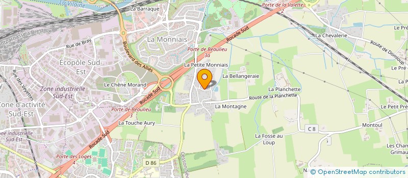 localisation de l'entreprise MONSIEUR DANIEL GENTIL à CESSON-SEVIGNE