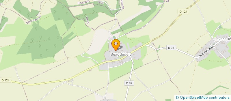 localisation de l'entreprise MONSIEUR DANIEL GENTY  BEAUDEDUIT