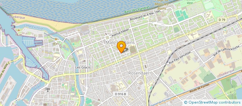 localisation de l'entreprise MONSIEUR DANIEL GEORGES à DUNKERQUE