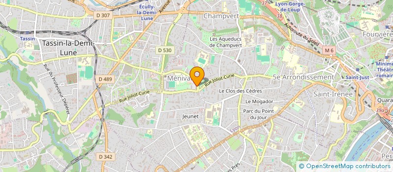 localisation de l'entreprise MONSIEUR DANIEL GERACI à LYON