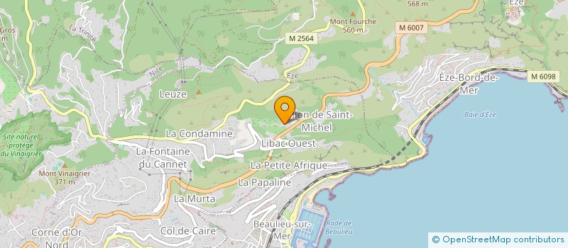 localisation de l'entreprise MONSIEUR DANIEL GERARD à VILLEFRANCHE-SUR-MER