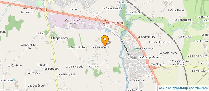 localisation de l'entreprise MONSIEUR DANIEL GESBERT  LAMBALLE-ARMOR