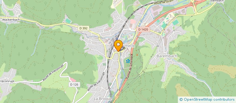 localisation de l'entreprise MONSIEUR DANIEL GIESSINGER  RUSS