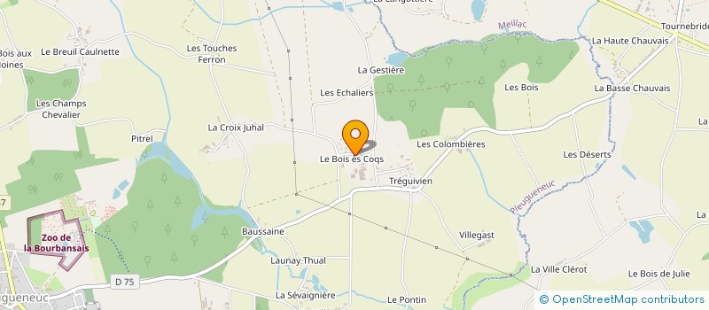 localisation de l'entreprise MONSIEUR DANIEL GILLET à PLEUGUENEUC