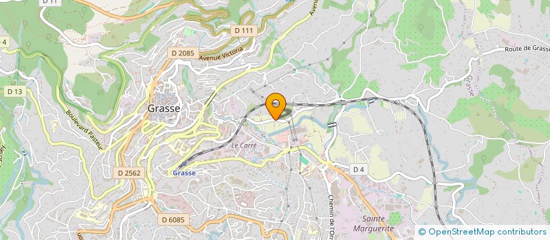 localisation de l'entreprise MONSIEUR DANIEL GILY  GRASSE