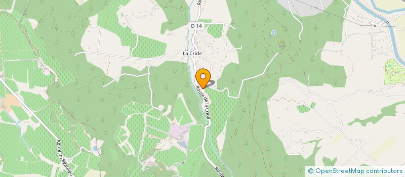 localisation de l'entreprise MONSIEUR DANIEL GIMENEZ  LE PUY-SAINTE-REPARADE