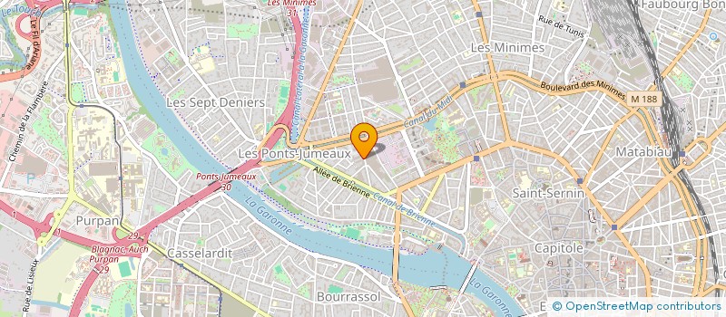 localisation de l'entreprise MONSIEUR DANIEL GIMENO HERNANSANZ  TOULOUSE