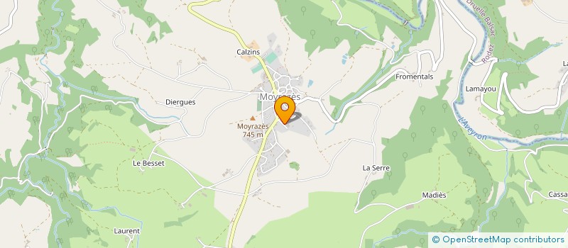 localisation de l'entreprise MONSIEUR DANIEL GINESTET à MOYRAZES