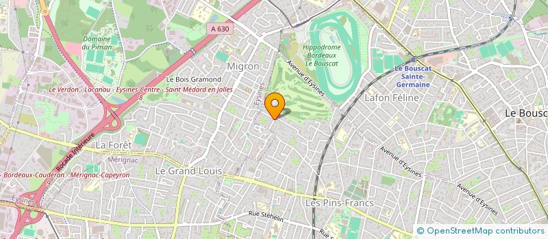 localisation de l'entreprise MONSIEUR DANIEL GIRAUDON  BORDEAUX