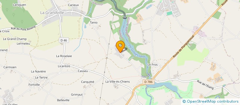 localisation de l'entreprise MONSIEUR DANIEL GIRAULT à HILLION