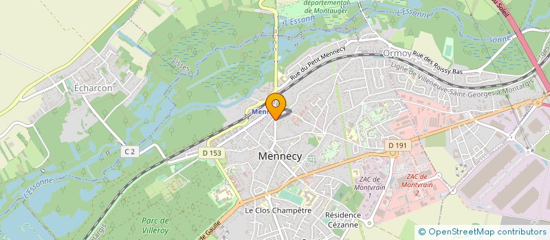 localisation de l'entreprise MONSIEUR DANIEL GIROUX à ORMOY