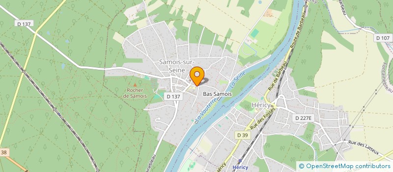 localisation de l'entreprise MONSIEUR DANIEL GOBERT à SAMOIS-SUR-SEINE