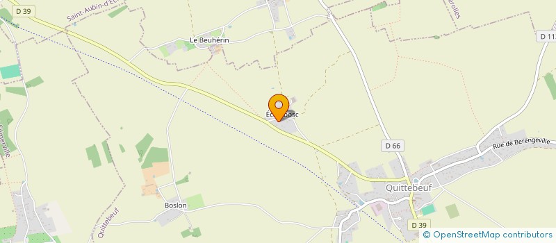 localisation de l'entreprise MONSIEUR DANIEL GOHAREL  QUITTEBEUF